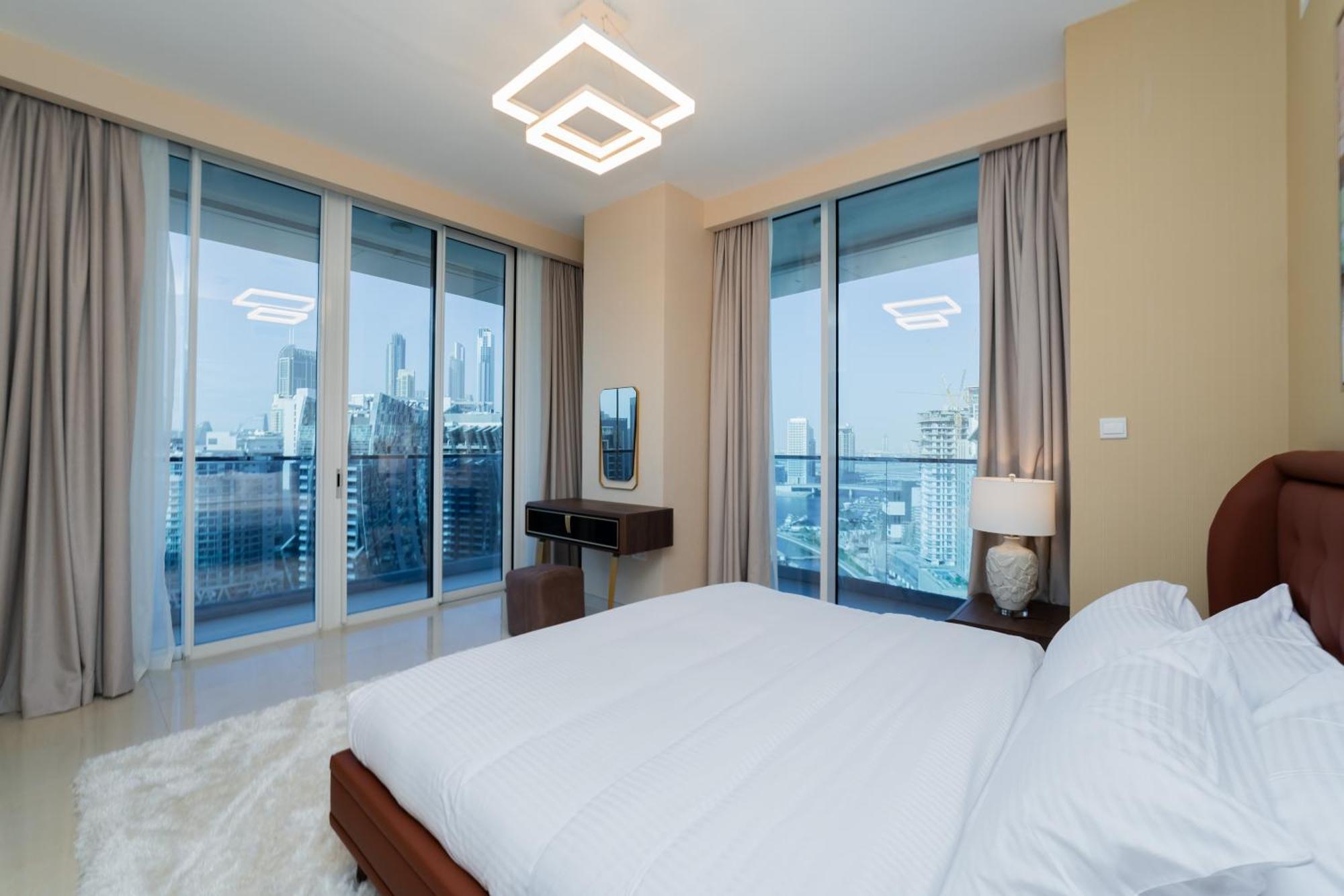 Kasco Homes Waves Tower Business Bay Dubai Esterno foto